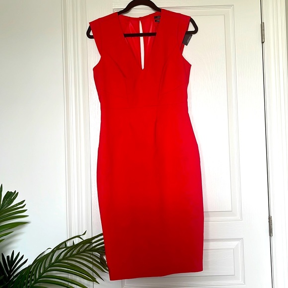 NWT RW& Co Coral Sheath Dress - Picture 1 of 7